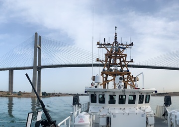 USCGC Charles Moulthrope and Robert Goldman Transit Suez Canal