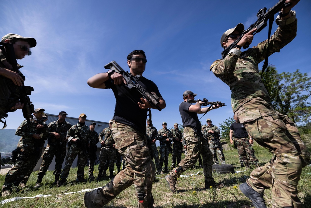 Special Forces from North Macedonia and U.S. Participate in Trojan Footprint 21