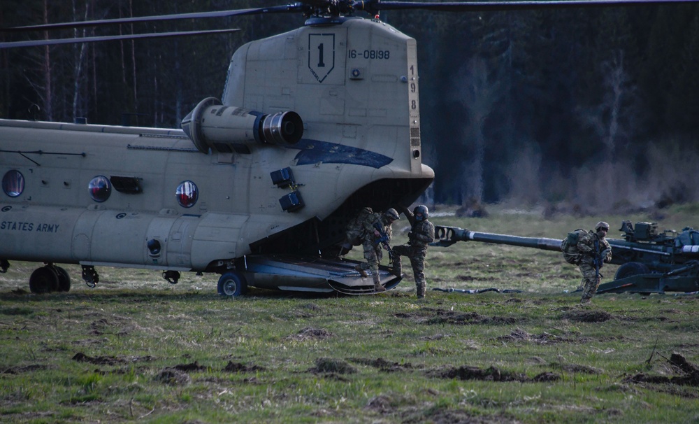 82nd Airborne Air Assault Operation