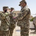 Desert Warrior 21 Participants Exchange Flags in Ceremony