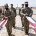 Flag Exchange Ceremony US, Jordan