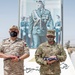 Desert Warrior 21 Participants Exchange Flags in Ceremony