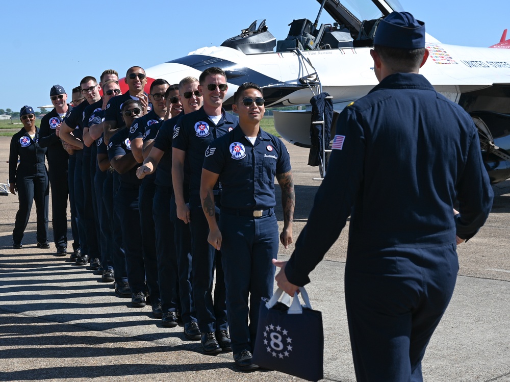 Hometown Hero, Alyssa Carson, takes flight with Thunderbirds