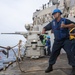 USS Laboon Conducts Replenishment-at-Sea with USNS Arctic