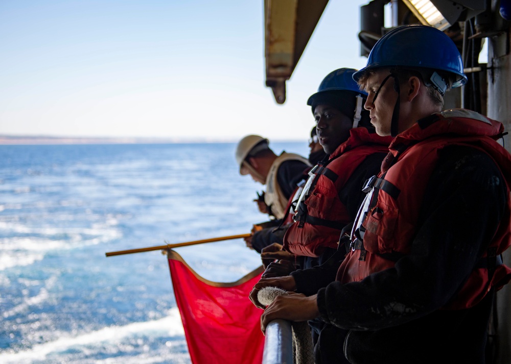 Carter Hall Conducts Beach Raid with Portugal
