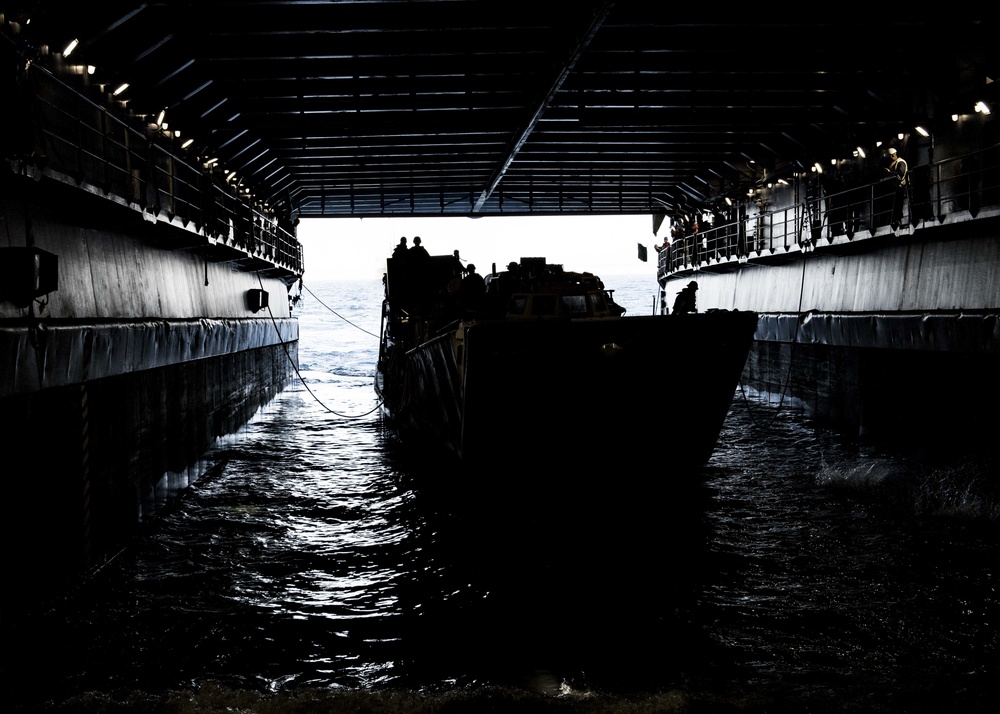Carter Hall Conducts Beach Raid with Portugal