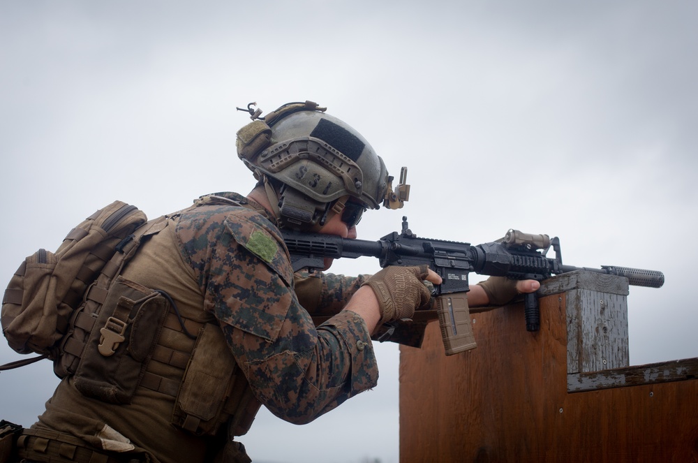 Marines with ARP conduct live fire drills