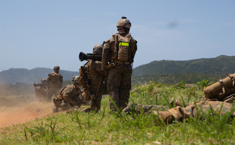 Marines with ARP conduct live fire drills