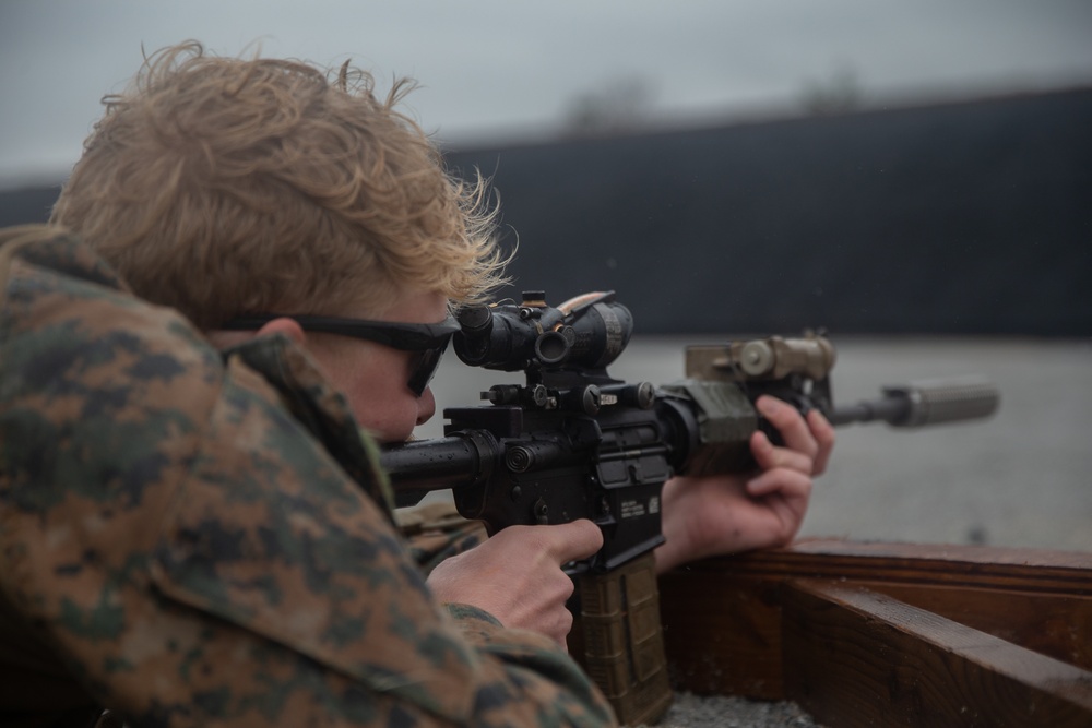 Marines with ARP conduct live fire drills