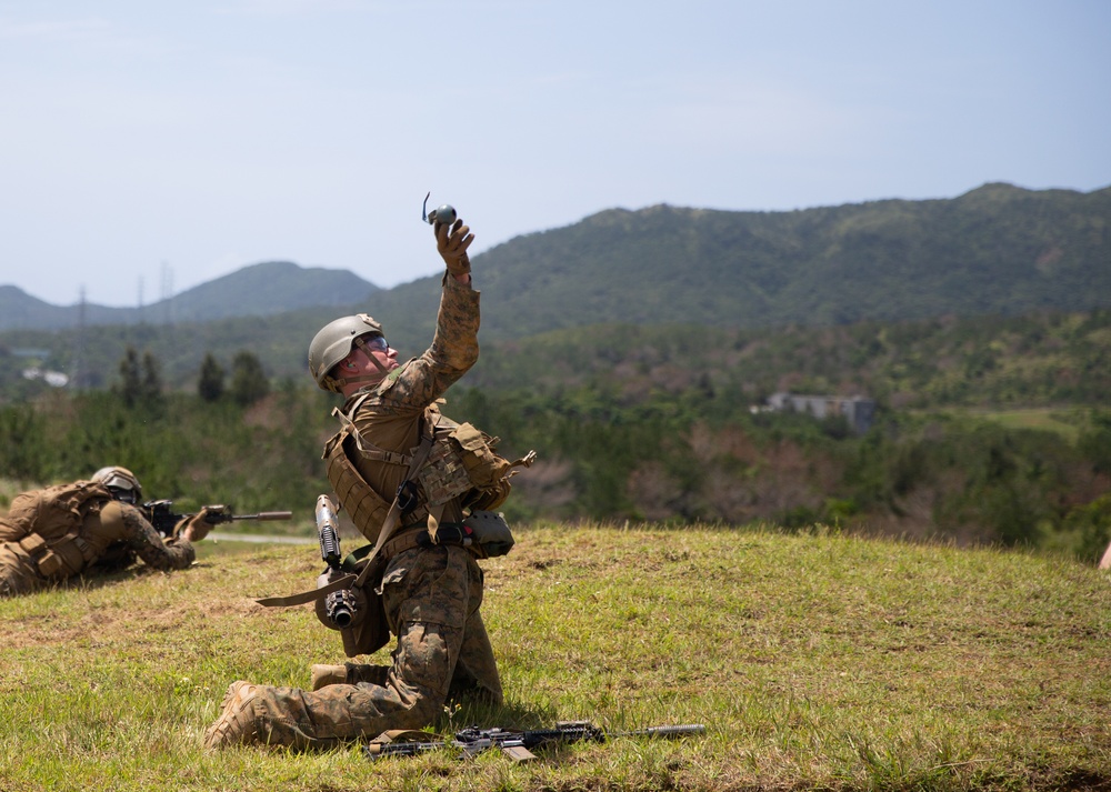 Marines with ARP conduct live fire drills