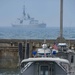 French Navy Vessels Visit CFAO White Beach Naval Facility