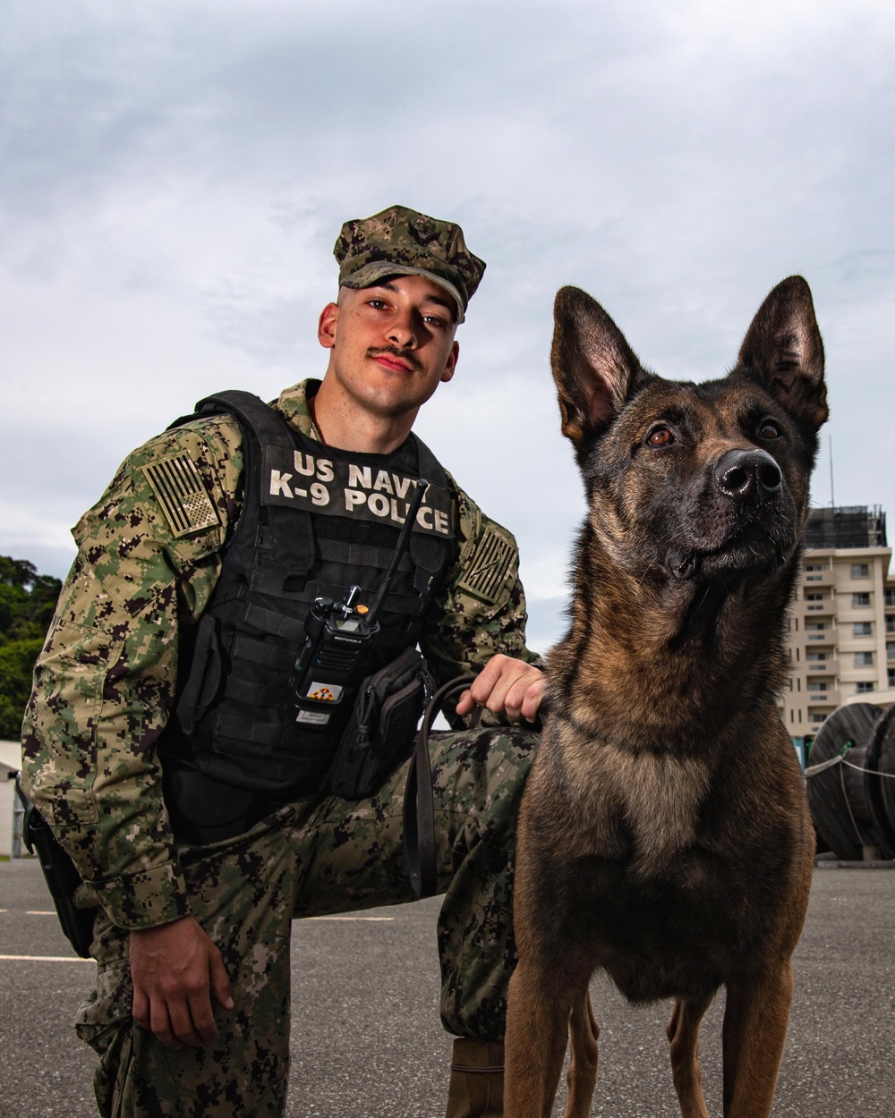 CFAY Military Working Dog Handlers Train with K-9s