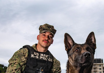 CFAY Military Working Dog Handlers Train with K-9s