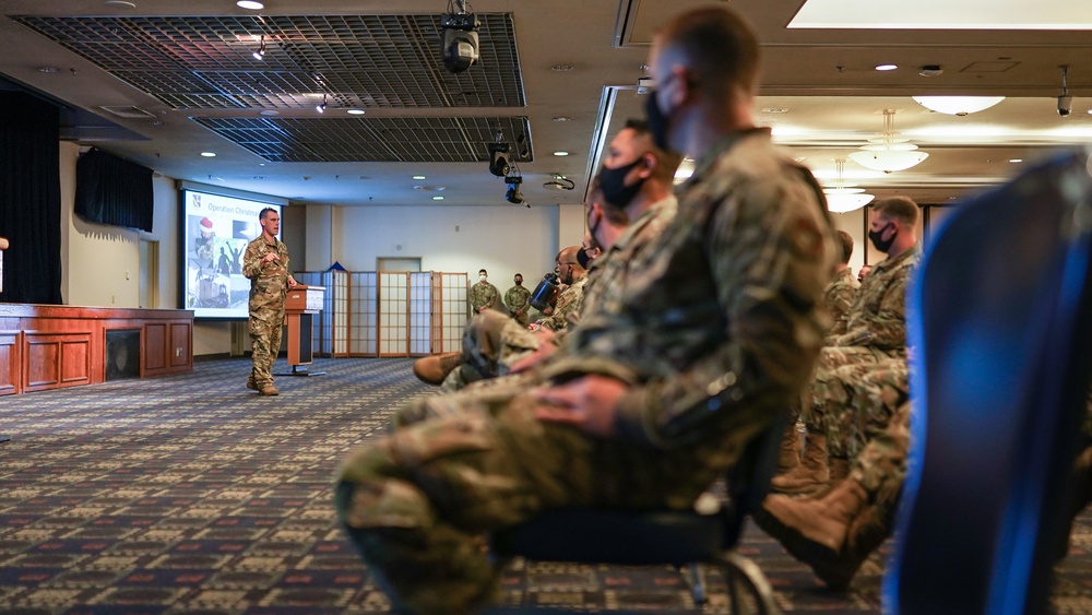 Yokota hosts MSG all call