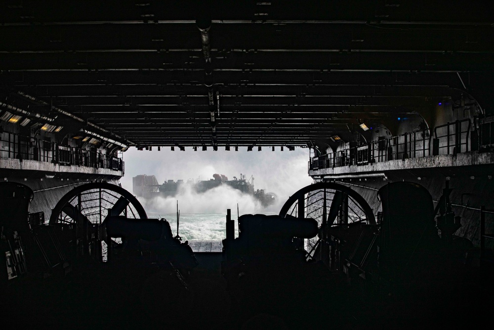 USS Iwo Jima Operates In North Sea