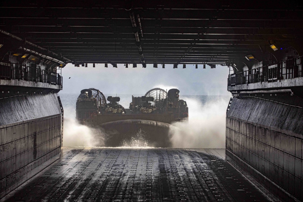 USS Iwo Jima Operates In North Sea