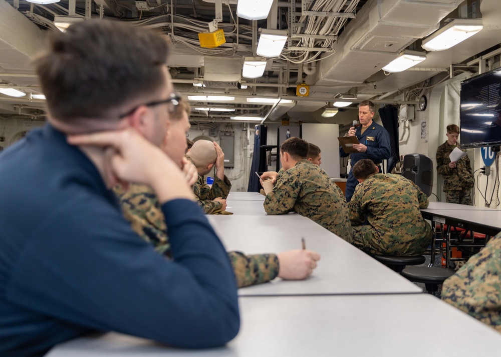 USS Iwo Jima Operates In North Sea