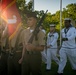 MRF-D Color Guard March at Battle of The Coral Sea Commemorative Service