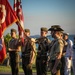 MRF-D Color Guard March at Battle of The Coral Sea Commemorative Service