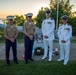 MRF-D Color Guard March at Battle of The Coral Sea Commemorative Service