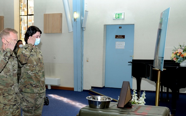 Memorial Ceremony for Military Working Dog Ito