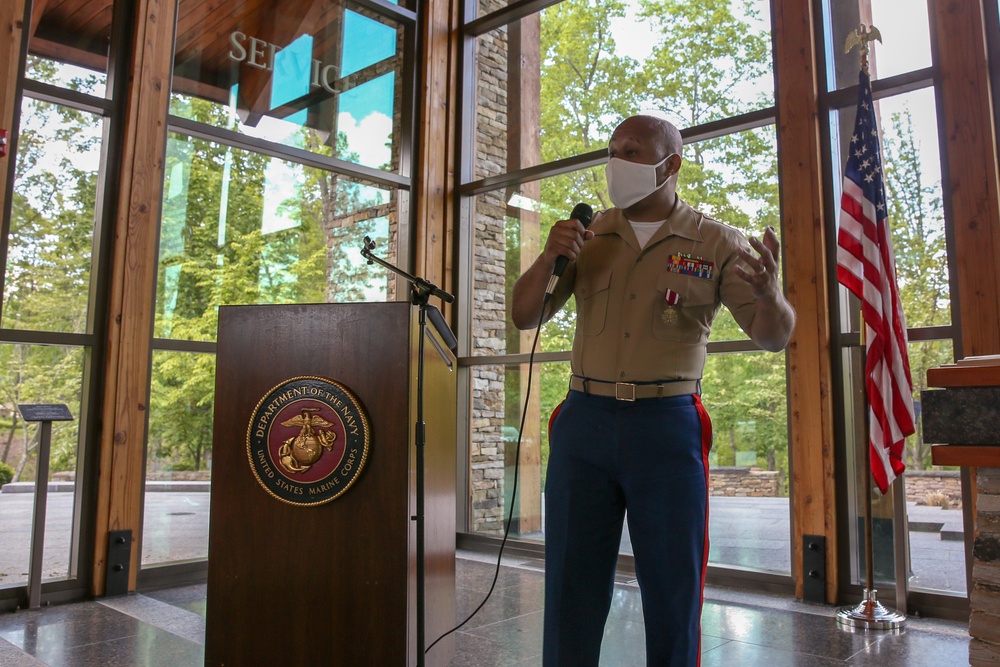 Master Sgt. Stanley B. Daniels Retirement Ceremony