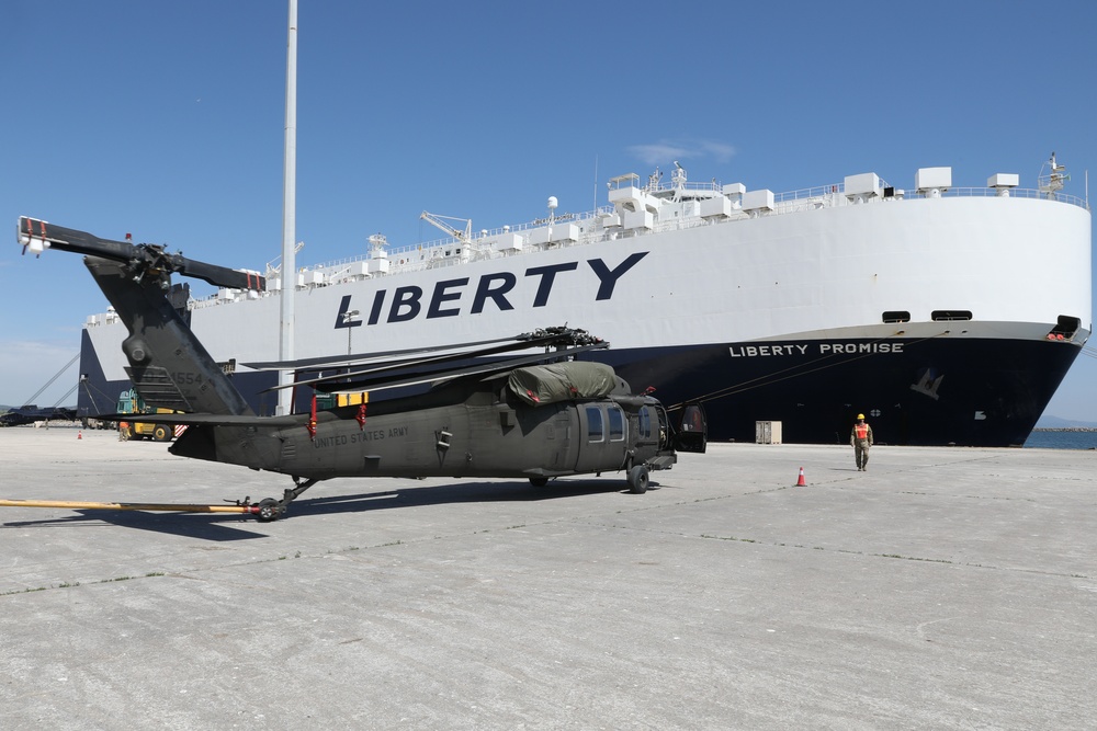 Liberty Promise arrives in Alexandroupoli, Greece, in support of DEFENDER-Europe 21