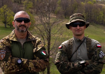 Polish KFOR soldiers conduct ABL patrol