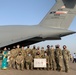 The fifth of several emergency COVID-19 relief shipments from the United States arrives in India.