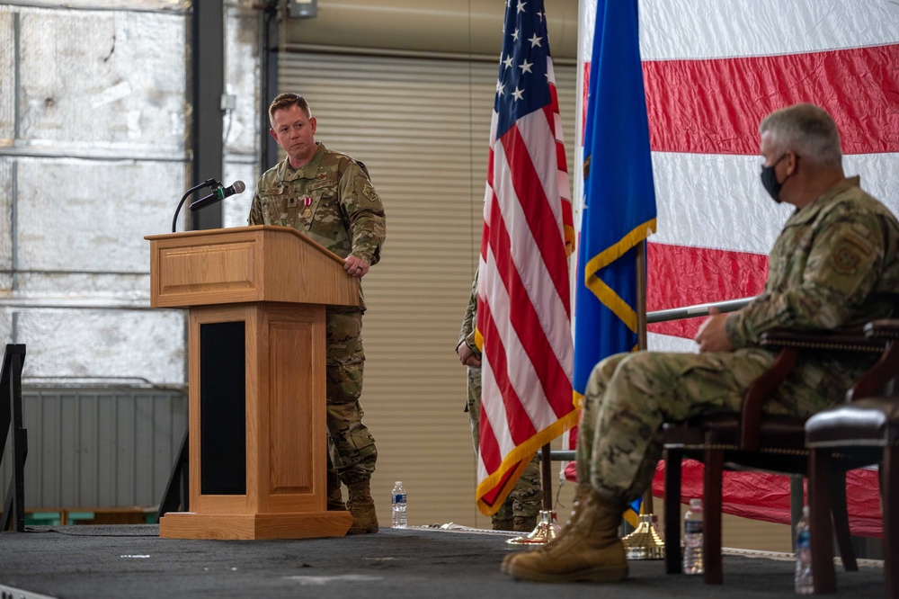 Beacham takes command of 436th AMXS