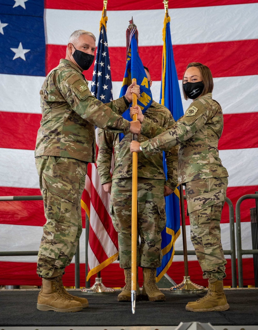 Beacham takes command of 436th AMXS