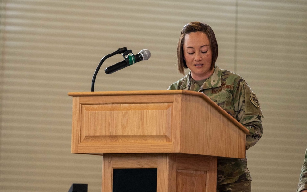 Beacham takes command of 436th AMXS
