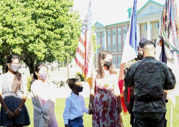 French Army Maj. Gen. Hubert Cottereau Promotion
