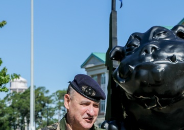 French Army Maj. Gen. Hubert Cottereau Promotion