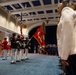 Barracks Marines move indoors for Friday Evening Parade