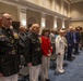 Barracks Marines move indoors for Friday Evening Parade