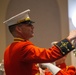 Barracks Marines move indoors for Friday Evening Parade