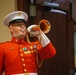 Barracks Marines move indoors for Friday Evening Parade