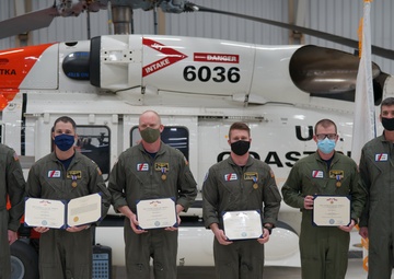 Coast Guard awards 4 with Air Medals in Sitka, Alaska