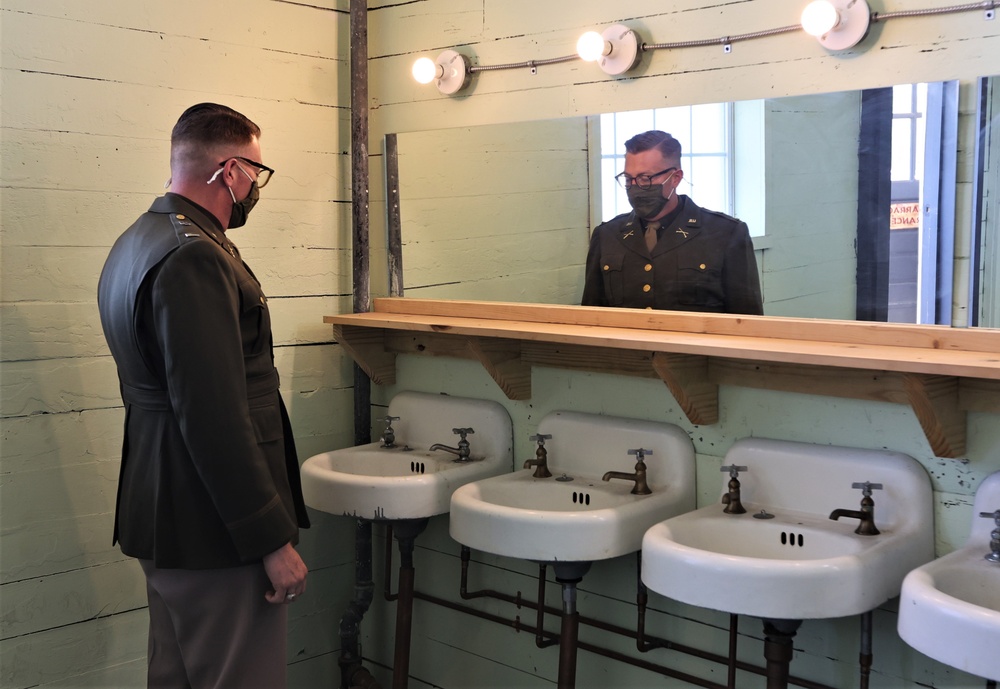 Authentic WWII barracks at Fort Knox