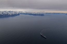 The open water of the Alaskan Gulf