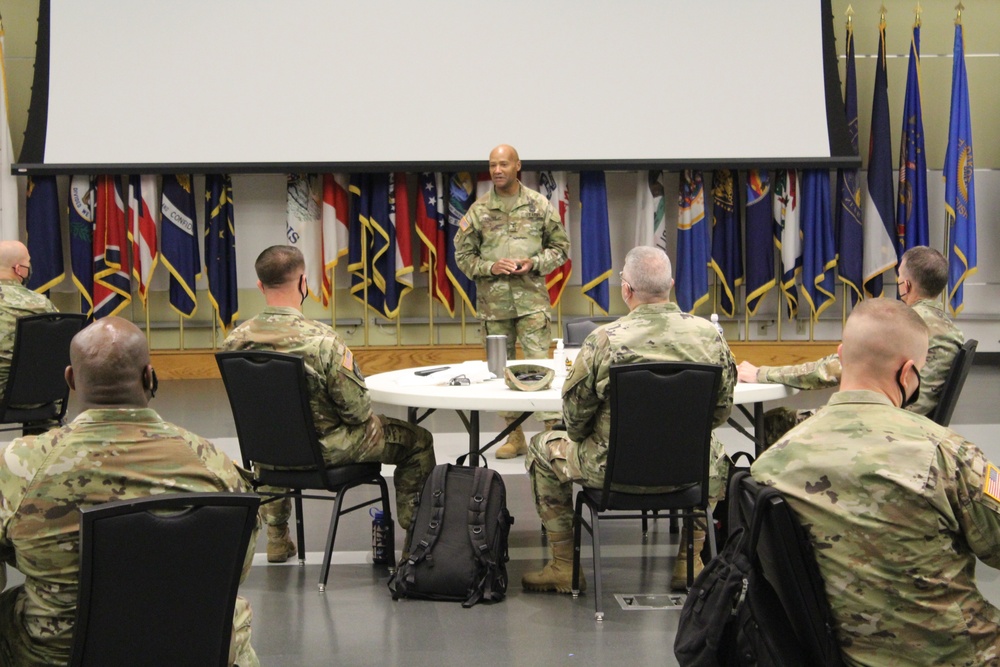 Senior Leaders Talk Resiliency, Achievement at Week-Long Event