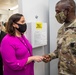 Lieutenant General R. Scott Dingle, U.S. Army Surgeon General, Visits Walter Reed Army Institute of Research