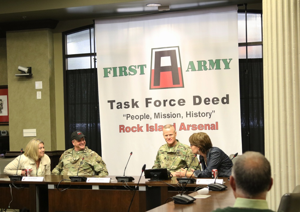 First Army Holds Its Monthly Chaplain's Luncheon