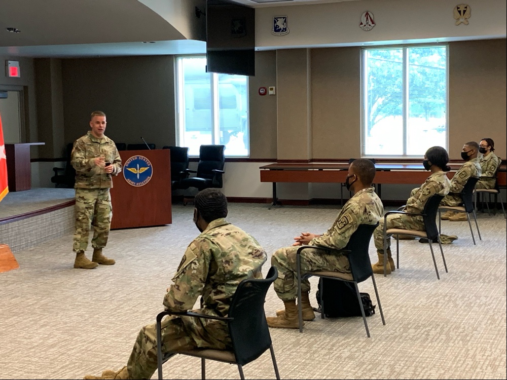 Tuskegee Univeristy ROTC Visits USAACE