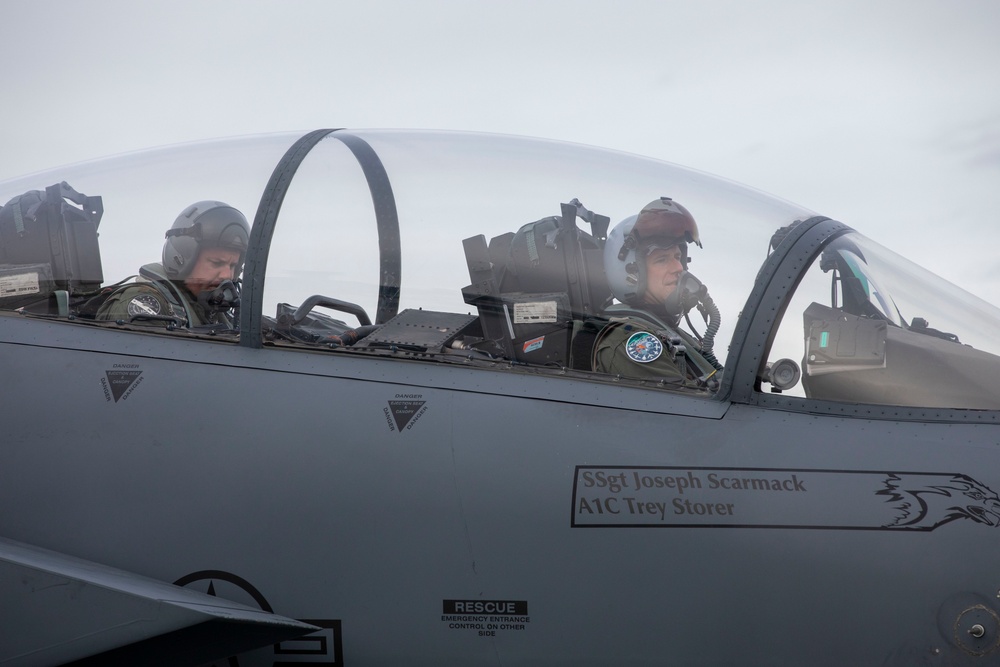 F-15E Strike Eagles participate in Alaskan-based exercise