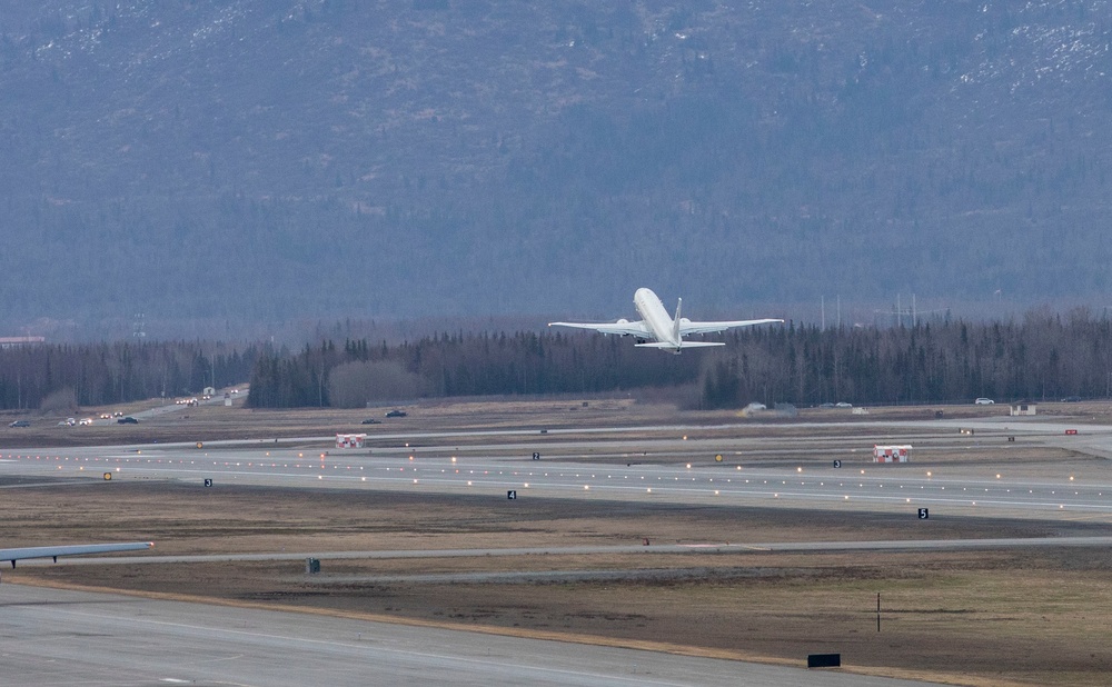 P8A Poseidon participates in Alaskan-based exercise