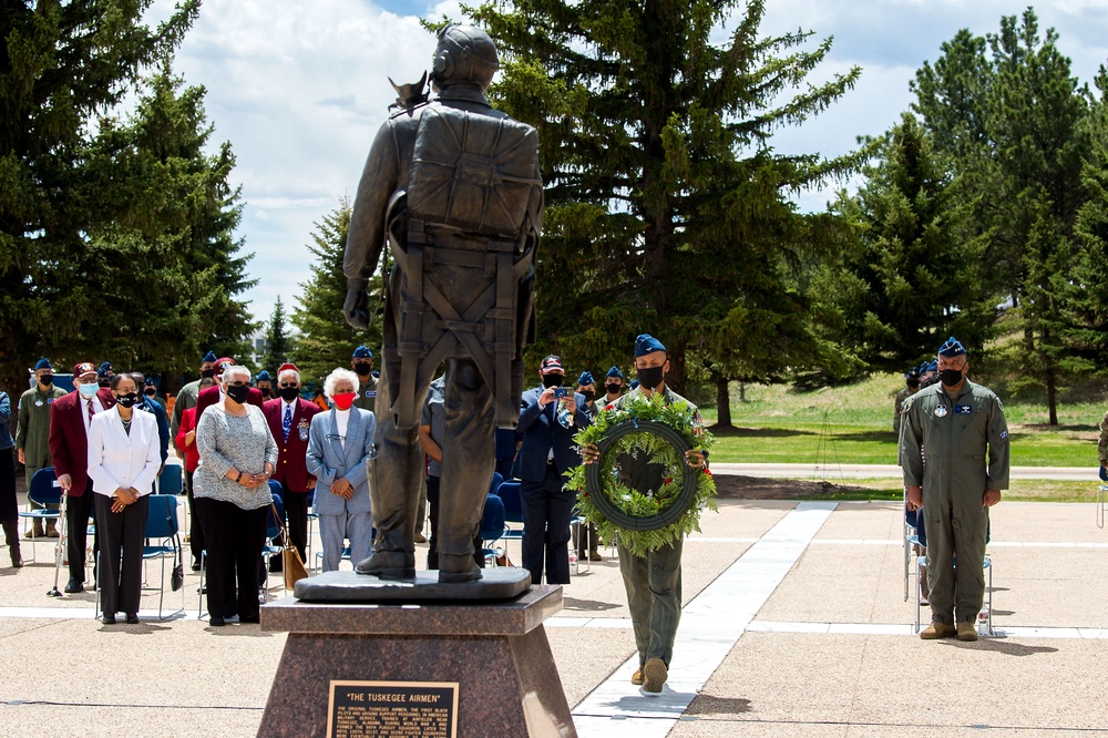 Tuskegee Airman Wreath Laying Ceremony 2021