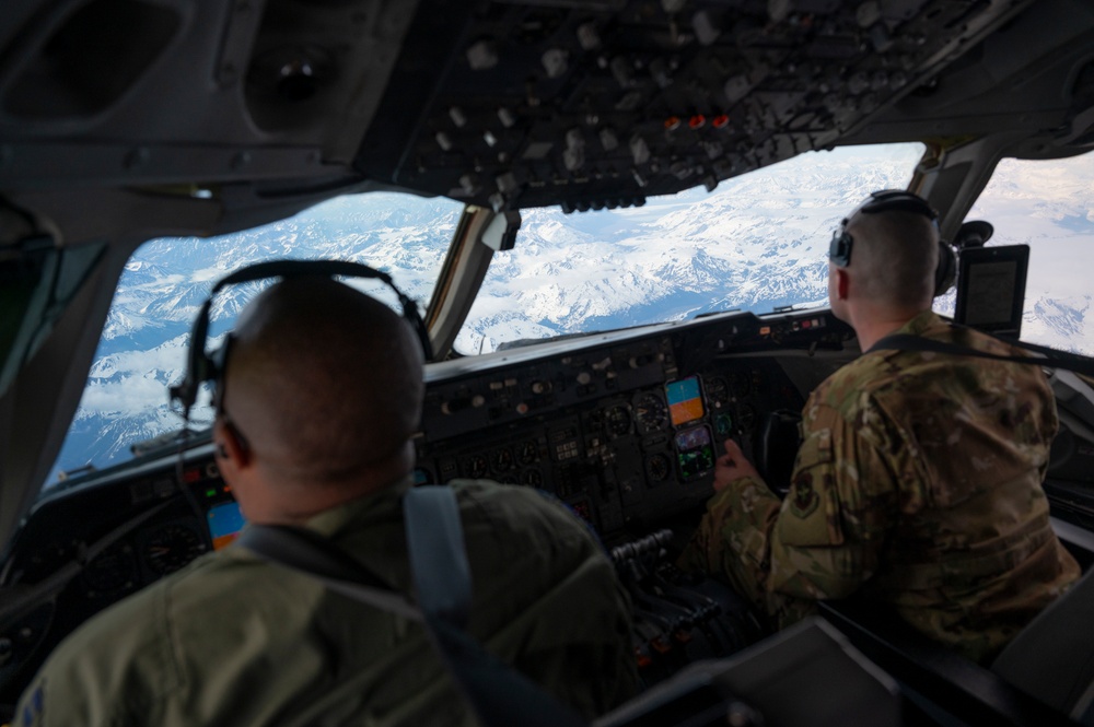 KC-10 Refuels Joint Fighters