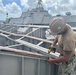 NMCB 11 Restores Mark VI Patrol Boat Cradle on Naval Base Guam